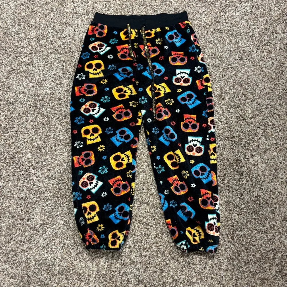 Skull Pajama Bottom with Elastic at ankle - Women's Size L - Preowned - 2070 - Picture 1 of 3